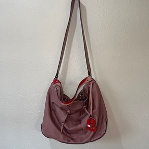 Gianni Conti Leather Slouch Bag